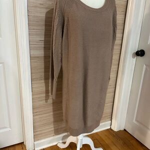 Lularoe Cozy Brown Knit Dress